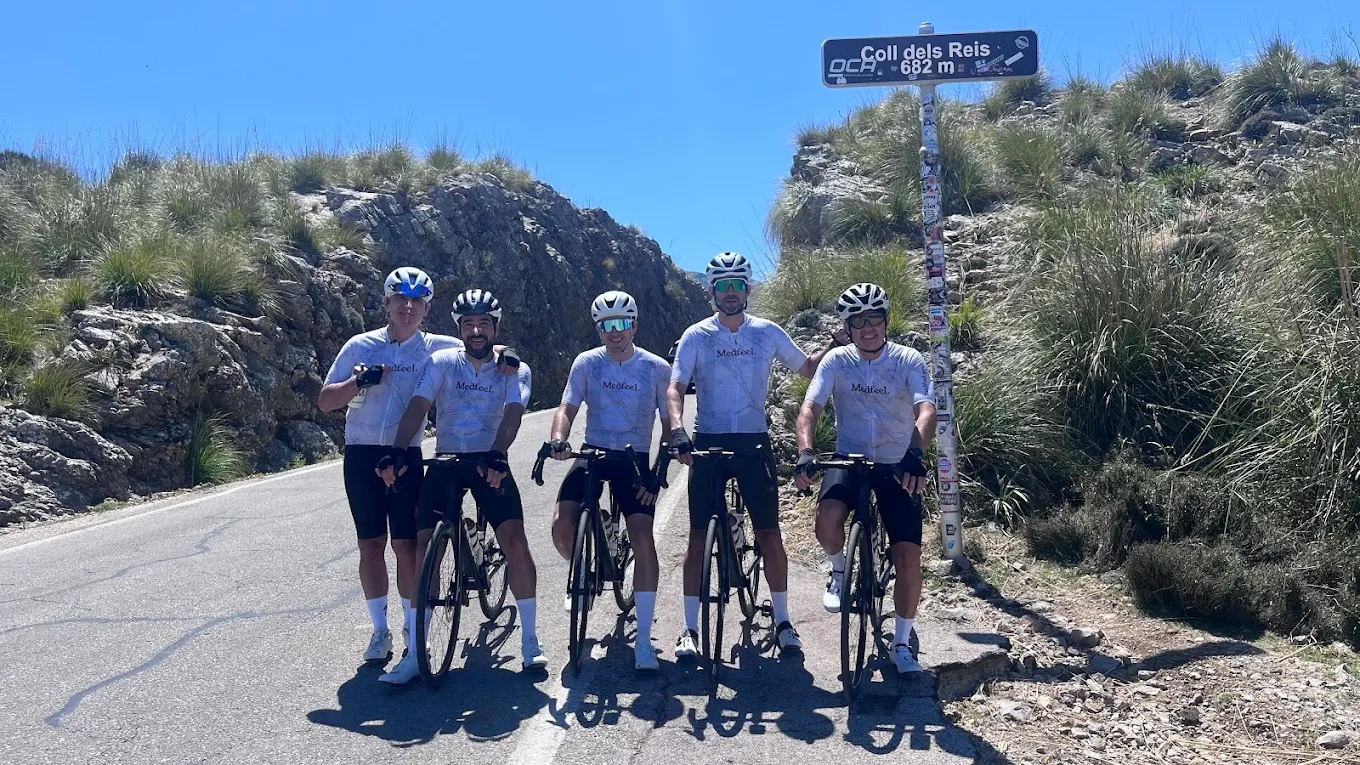 Cycling olive groves