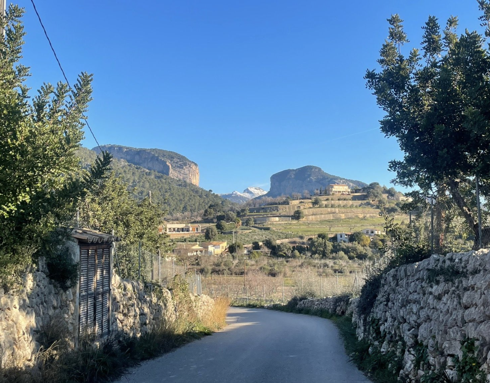 Cycling near Alaró