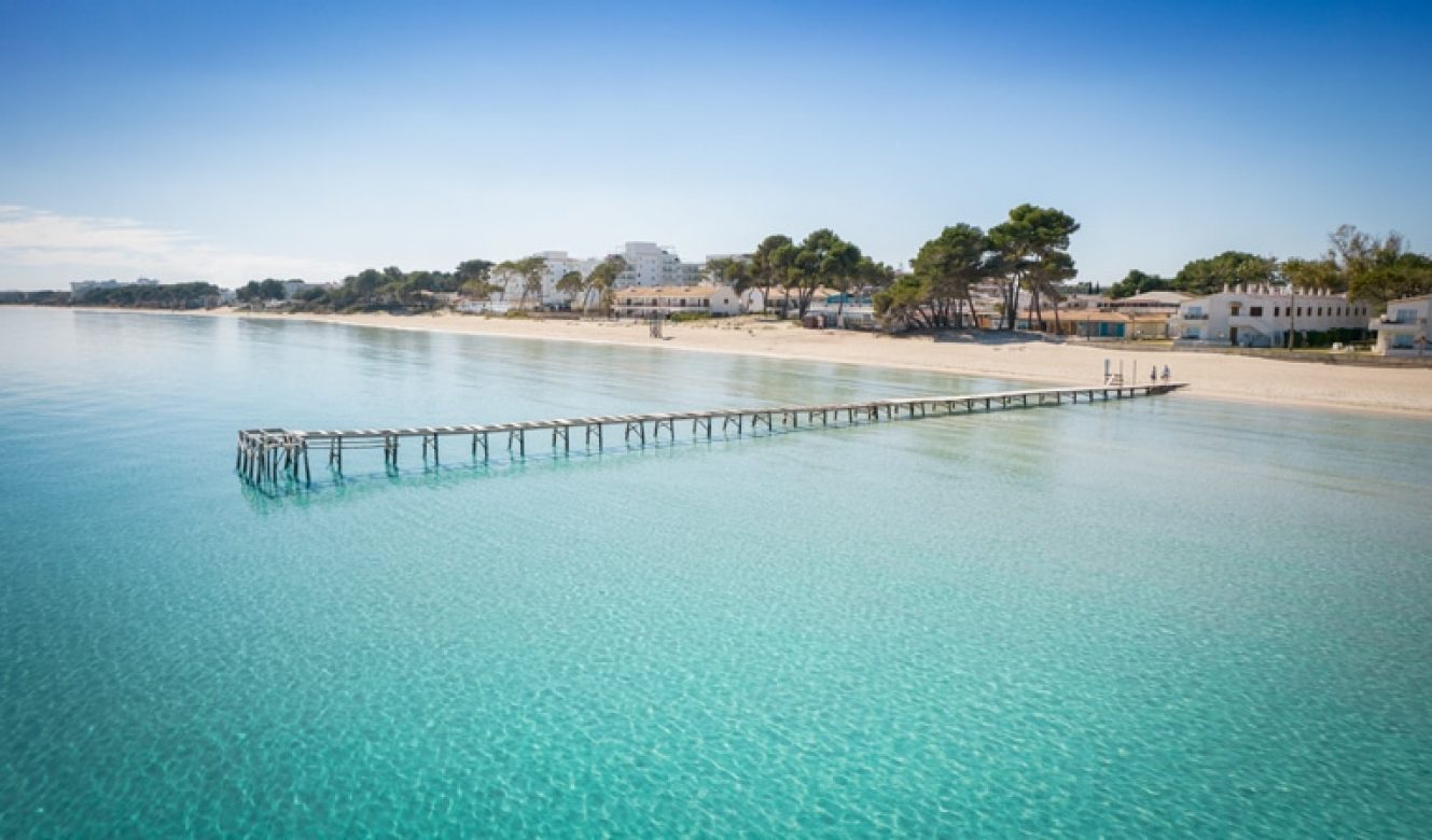 Playa de Muro, the start point of the 312 Event